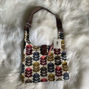 Midi Sling Bag/Orla Kiely/Tapestry Stem Print-NWT